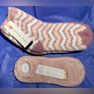 ADRIENNE VITTADINI CHEVRON 4-pack PLUSH SOCK and 3-pack BOOTIE SETS